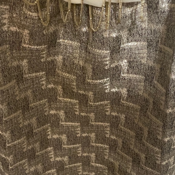 Esley Cream and Gold Dress NWT - Picture 6 of 8